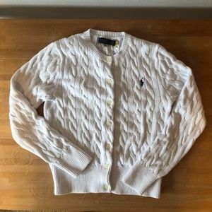 Polo Ralph Lauren cable cardigan size L